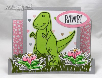 *Roar!!
Keywords: dinos2stamp, step card die