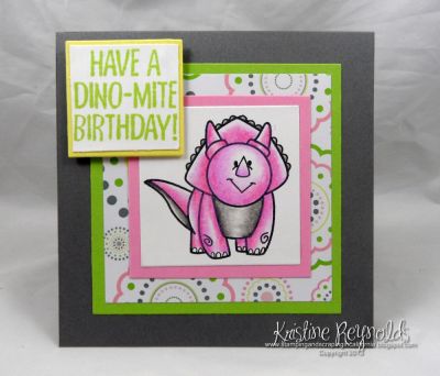 *Dino-Mite Birthday
Keywords: Moredinos2stamp dinosaur dies birthday