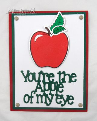 *You're the Apple of my eye
Keywords: apples2stamp, apple dies,