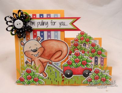 *Pulling for you
Keywords: squirrel2stamp Step up die