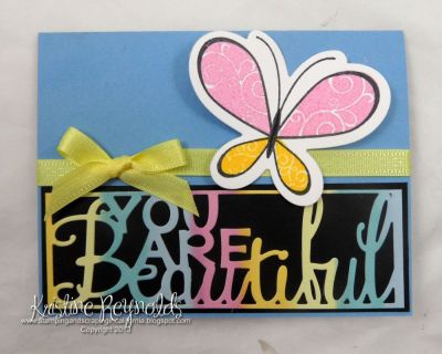 *You are Beautiful
Keywords: butterflies2build border words