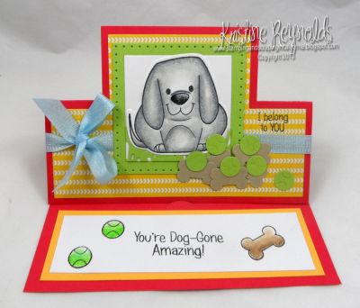 *You're Dog-Gone Amazing
Keywords: dogsugarpudgie2stamp stand up card die