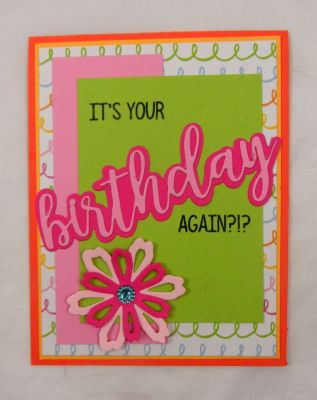 Birthday Statement
Keywords: birthday statement shabby chic flowers