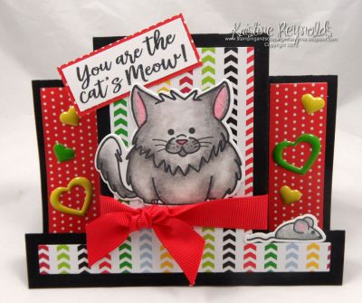 Cats Meow
Keywords: fluffycatgudgie4 Square Stand up card die