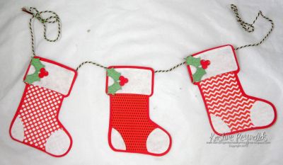 Stocking Banner
Keywords: Sizzix fold it, christmas stocking set