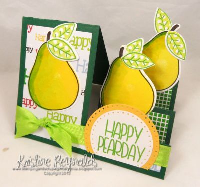 Step Up Pear Card
Keywords: pear2stamp basic step up birthday