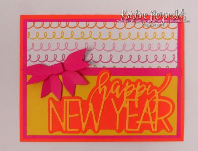 Happy New Year
Keywords: Trendy New Year bow die