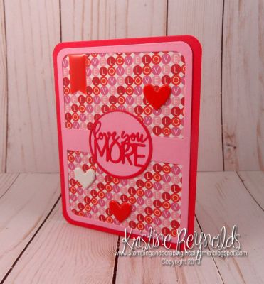 Love you more
Keywords: Sizzix Card, Rounded Corners w/Circle Drop-ins love