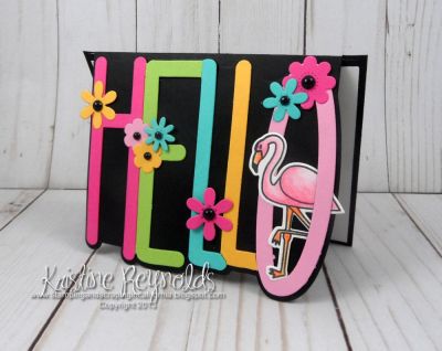 Hello Flamingo
Keywords: Hello Drop-in die flamingos2stamp mini flower dies
