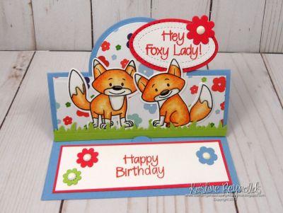 stand Up Foxes
Keywords: circle stand up die foxes2stamp oval dies
