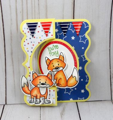 Hey Foxy
Keywords: Exclusive flip it foxes2stamp