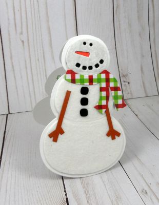 Snowman Card
Keywords: Snowman Fold-it
