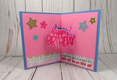 Birthday Pop Up
Keywords: 3D Happy Birthday
