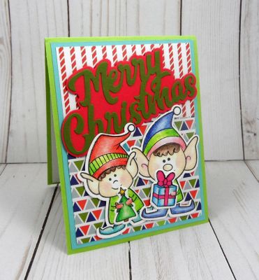 Merry Christmas Elves
Keywords: Merry Christmas 2018 elves2stamp Christmas elves word dies