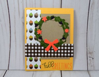 Fa;; Wreath
Keywords: wreath2stamp wordsforwreath fall wreath