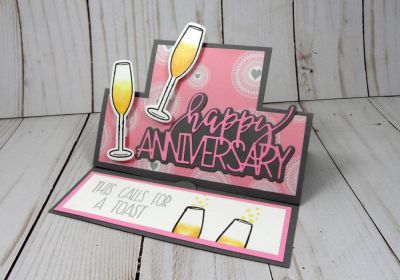 Stand Up Anniversary
Keywords: square stand up card trendy anniversary 