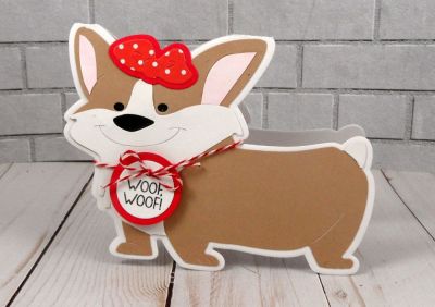 Woof Woof
Keywords: corgi fold it circle die house for cookie