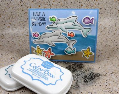 Dolphin Scene
Keywords: dolphin2stamp