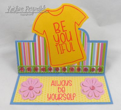 *Beautiful T Shirt Stand up card
Keywords: tshirt2stamp royal stand up card die medium flower