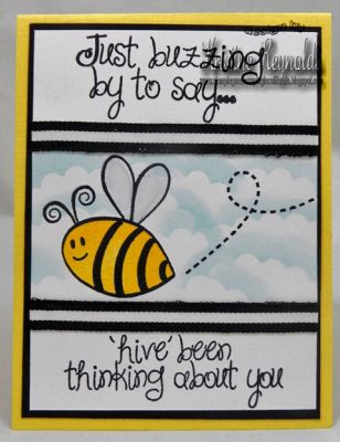 Buzzing By
Keywords: bee, buzzing, thinking of you