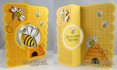 Happy Bee-Day
	 	I just got the new Sizzix circle Flip its from The stamps of life....and I LOVE IT! Used The Stamps of Life Bee4me and hive4bees stamp sets.


Keywords: hive4bees, bee4me, birthday, sizzix