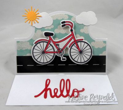 *Hello Stand Up Card
Keywords: Bicycle2stamp sizzix royal stand up card die 