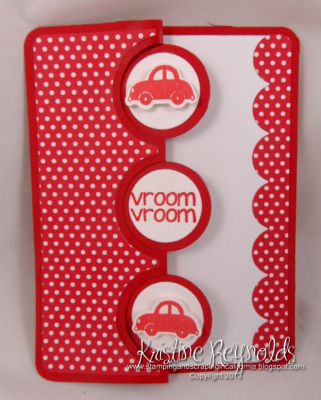 *Vroom Vroom
Keywords: Triple circle flip it Car dies/stamps Sizzix Car Stamps & Dies
