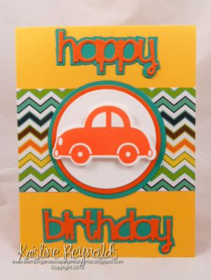 *Birthday Bug
Keywords: Sizzix car dies stamps Happy Birthday Die
