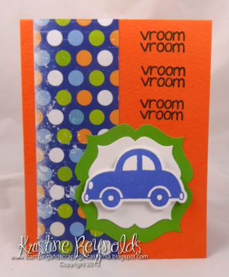 *Vroom vroom Vroom
Keywords: Sizzix car dies stamps