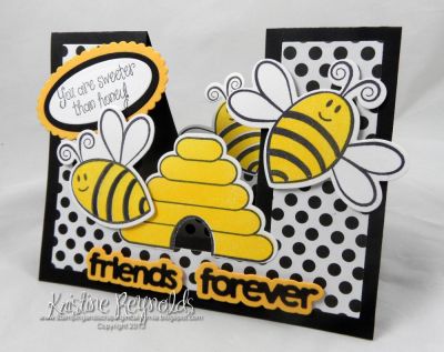 Friends Forever
Keywords: Sizzix Friends Forever Step-ups Card Die Set bee4me hive4bees bee die set