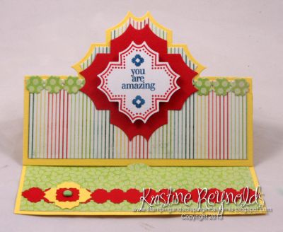 *You are amazing
Keywords: Sizzix Charming Stand up die