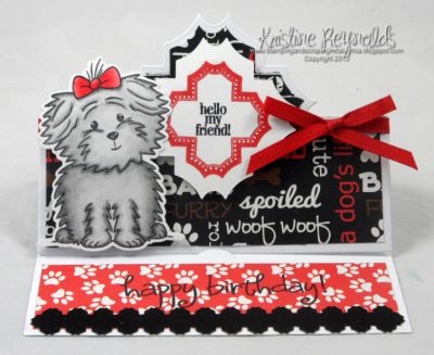 *Birthday Friend
Keywords: Sizzix Charming Stand up die birthday