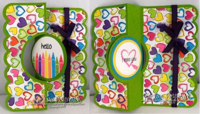  	I just got the new Sizzix circle Flip its from The stamps of life....and I LOVE IT! I used Crayons2stamp set from The stamps of life

Keywords: sizzix, flip-its, crayons2stamp, miss you