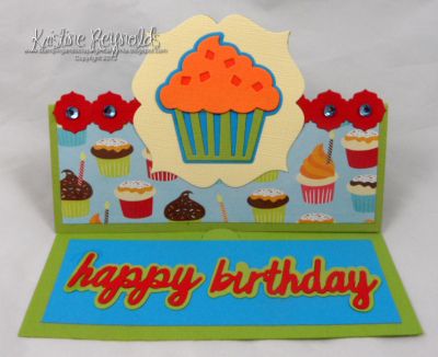 *Birthday Stand Up Card
Keywords: Triplit cupcakes Sizzix Framelit Regal Stand UP