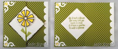 *Daisy Flip Card
Fun flip card using crazy4daisies and patterns4flowers and the Sizzix Diamond flip it card die
Keywords: crazy4daisies, patterns4flowers, sizzix diamond flip it card die