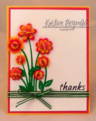 *Felt Flowers
These dies work great with TSOL felt!  I also used Branches4flowers
Keywords: mini flower dies, branches4flowers, felt, thank you, thanks