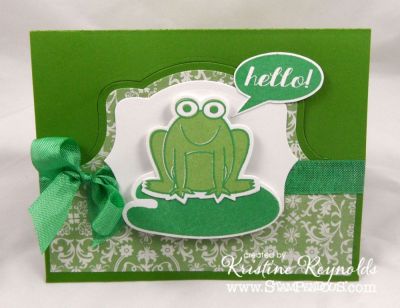 *Hello Frog
Keywords: Hello Sizzix Stand up die froggy2love