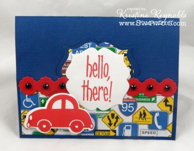 *Hello Stand Up (open)
Keywords: Hello Sizzix Stand up die cars