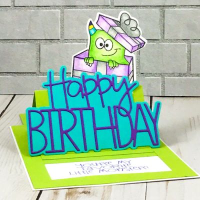 Happy Monster Birthday
Keywords: monster4birthday pocket slider die happy birthday