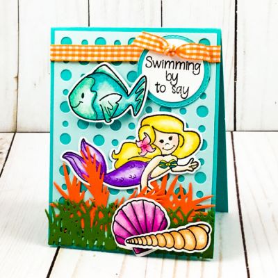 medium dotted background card
Keywords: medium dotted background die mermaid2stamp shell2stamp Happy birthday fish2stamp grass die