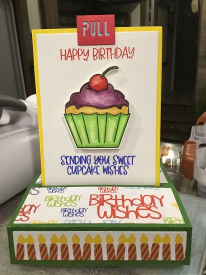 Cupcake wishes
Keywords: Pull up fun fold,birthday,cupcake delight