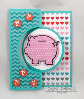 Pig Flip it (front)
Keywords: Sizzix Circle Flip it card die piggybank2stamp