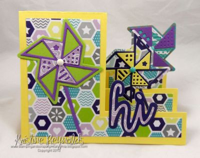 *Hi Pinwheel
Keywords: Pinwheel triplet step up die