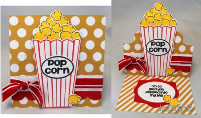 **Pop Corn Stand Up Card
Keywords: popcorn2stamp