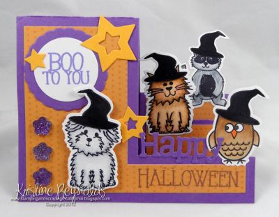 *Boo to You step up card
Keywords: critters4halloween sizzix step up card Halloween