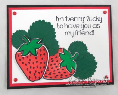 *Berry Lucky
Keywords: strawberries2stamp
