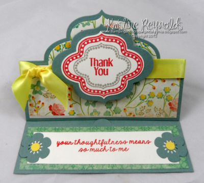*Thoughtfulness Stand Up
Keywords: Thanks Sizzix framelit Elegant Stand Up Card Elegant2stamps