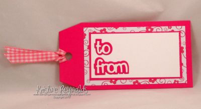 Gift Tag
Keywords: To From Hi dies