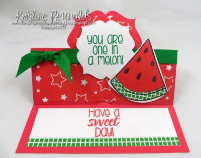 *Watermelon Stand Up Card
Keywords: watermelon2stamp stand up card