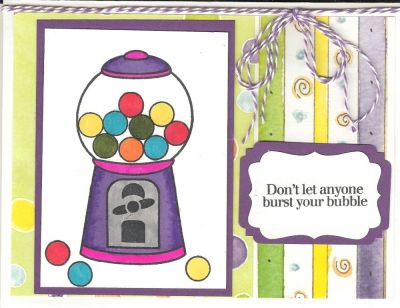 Don't Let Anyone Burst Your Bubble
